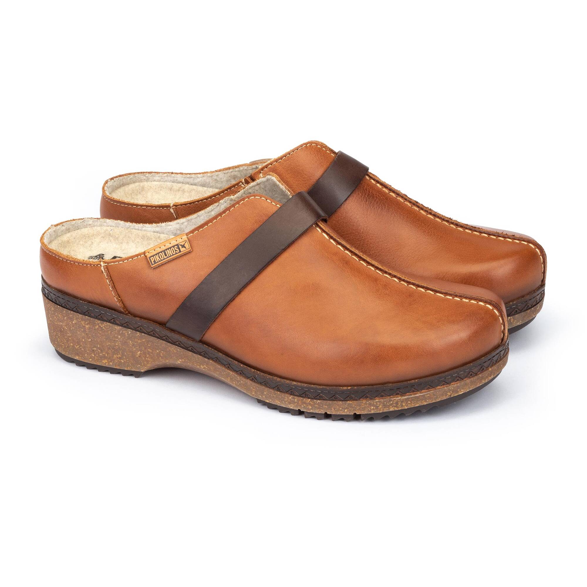 Women's Pikolinos Granada Clogs Color Brandy Brown's Shoe Fit Co