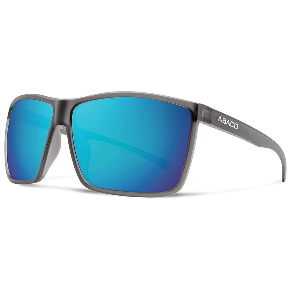 Abaco Polarized Crash Boat Color Matte Grey Ocean