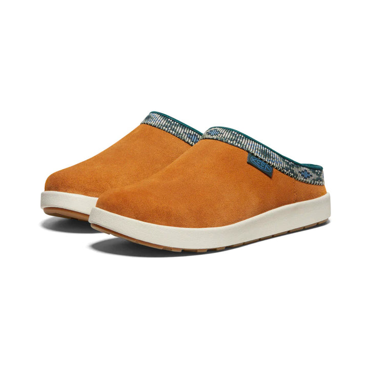 Women's Keen Elle Suede Mule Color: Keen Maple 