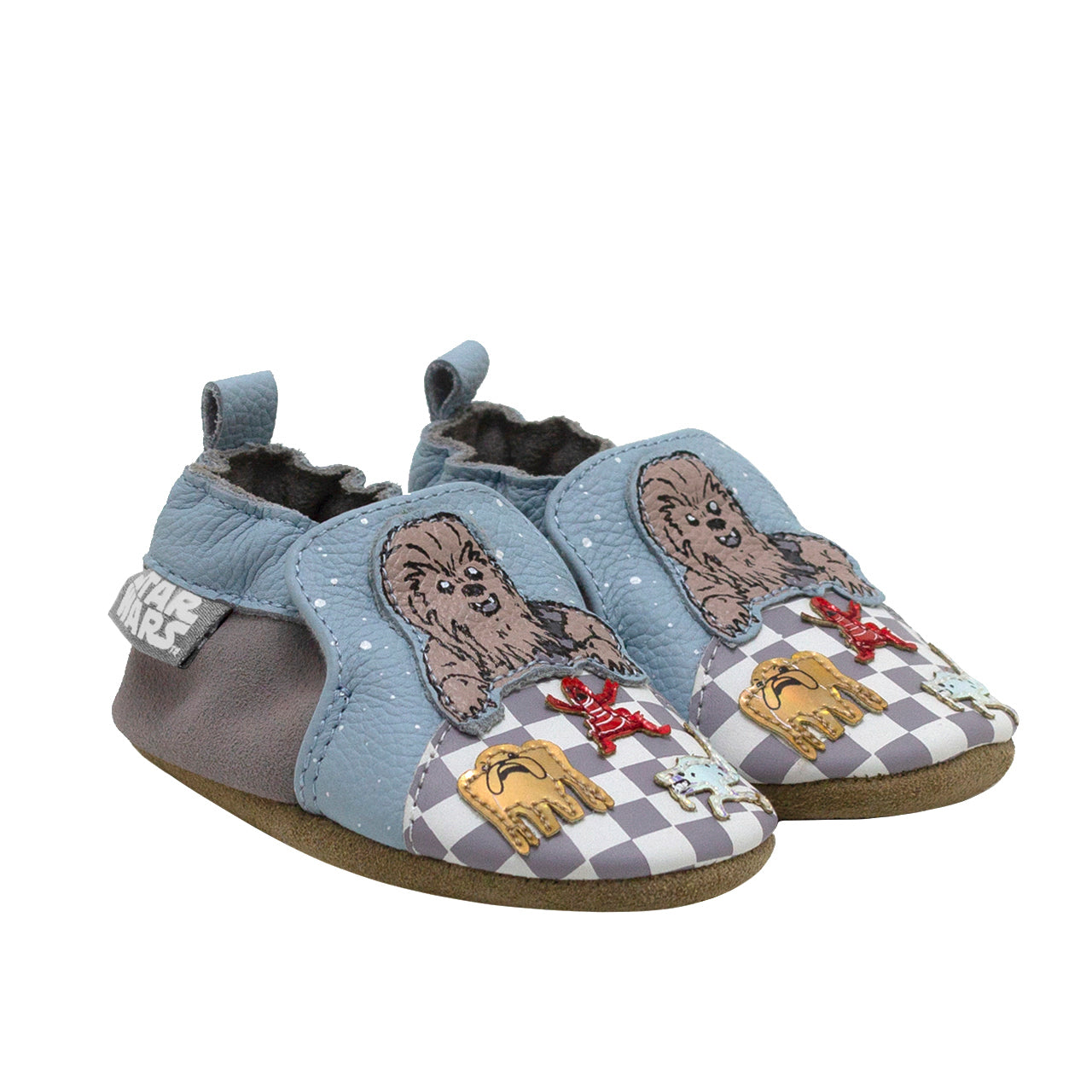 Robeez Star Wars Chewbacca Soft Soles Color Light Blue