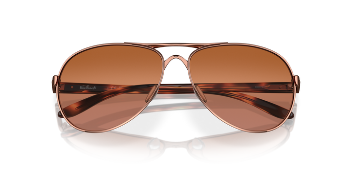 Oakley Feedback Color: Vr50 Brown Gradient Lenses, Rose Gold Frame  5