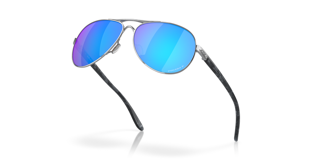 Oakley Feedback Color: Prizm Sapphire Polarized Lenses, Polished Chrome Frame  6