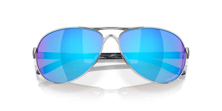 Oakley Feedback Color: Prizm Sapphire Polarized Lenses, Polished Chrome Frame  5