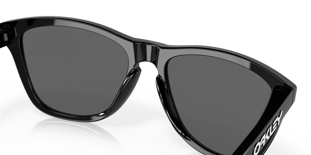 Oakley Frogskins Color: Prizm Black Lenses, Polished Black Frame  3