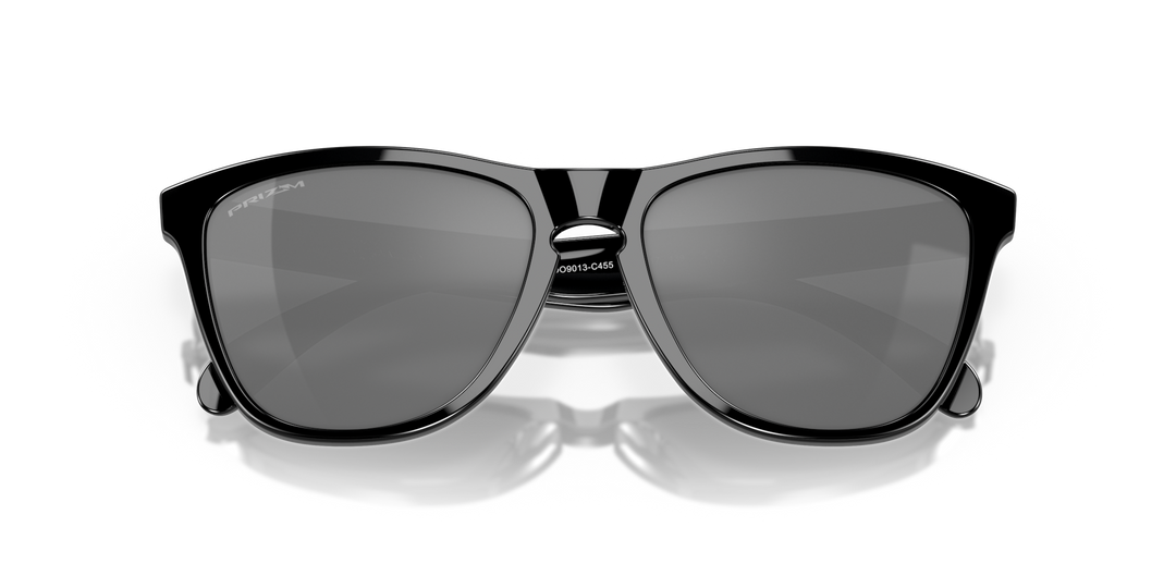 Oakley Frogskins Color: Prizm Black Lenses, Polished Black Frame  5