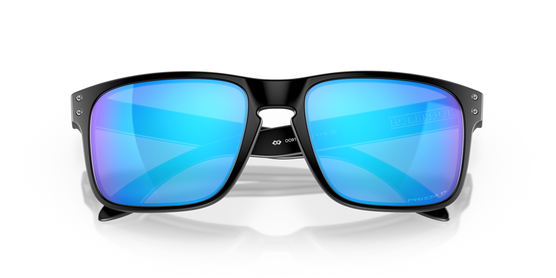 Oakley Holbrook Color: Prizm Sapphire Polarized Lenses, Matte Black Frame