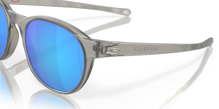 Oakley Reedmace Color: Prizm Sapphire Lenses, Matte Grey Ink Frame  4