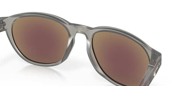 Oakley Reedmace Color: Prizm Sapphire Lenses, Matte Grey Ink Frame  3