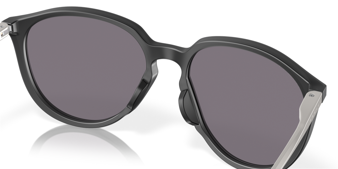 Oakley Sielo Color: Prizm Grey Polarized Lenses, Matte Black Ink Frame  3