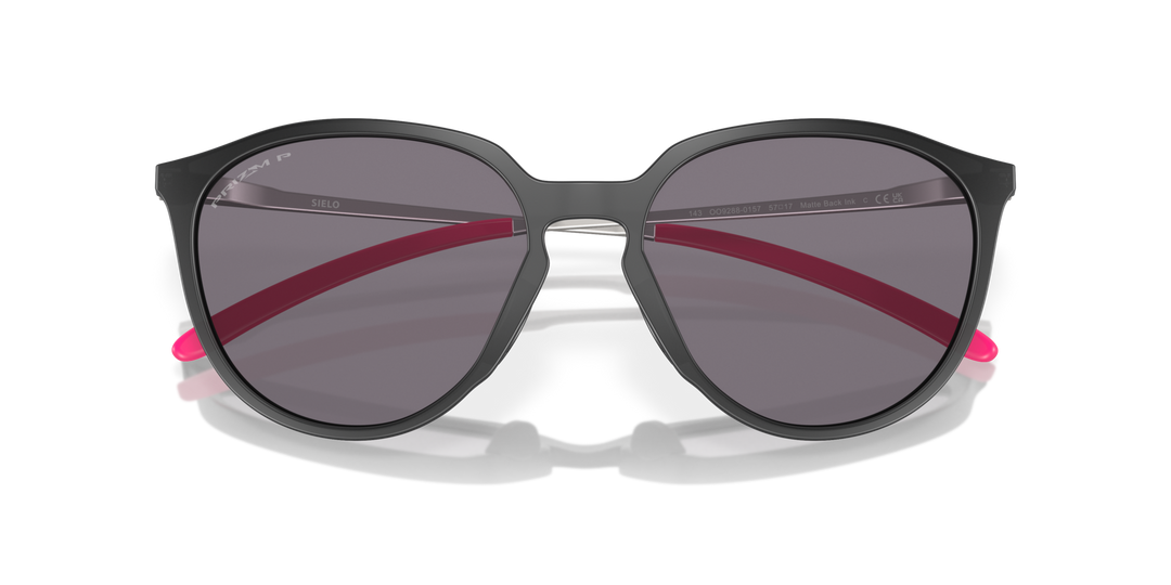 Oakley Sielo Color: Prizm Grey Polarized Lenses, Matte Black Ink Frame  5