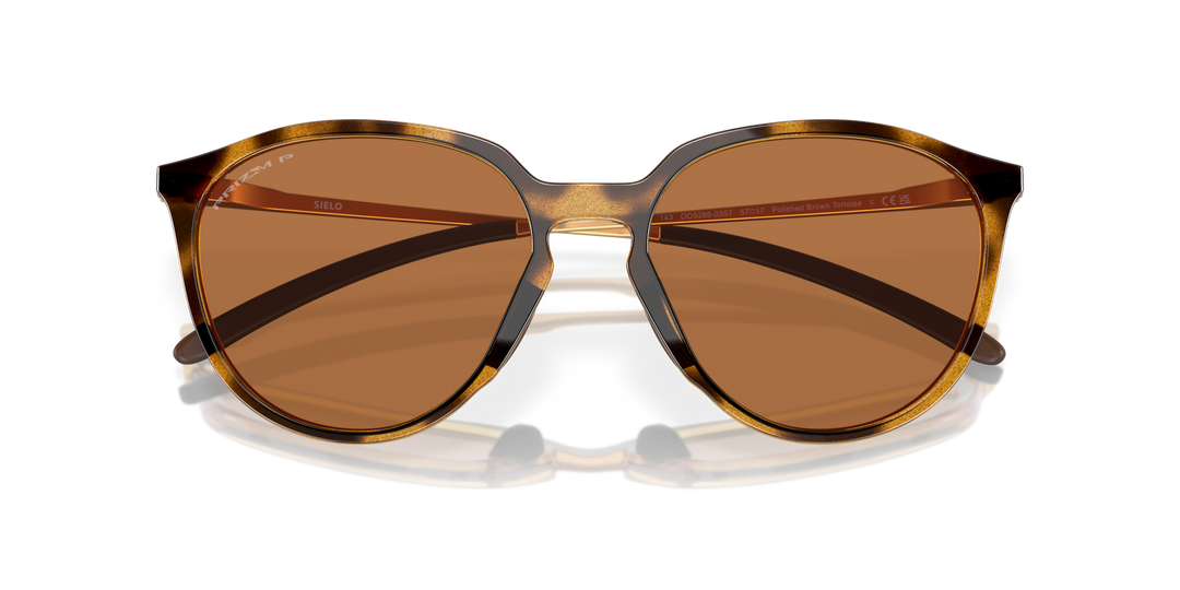 Oakley Sielo Color: Prizm Bronze Polarized Lenses, Polished Brown Tortoise Frame