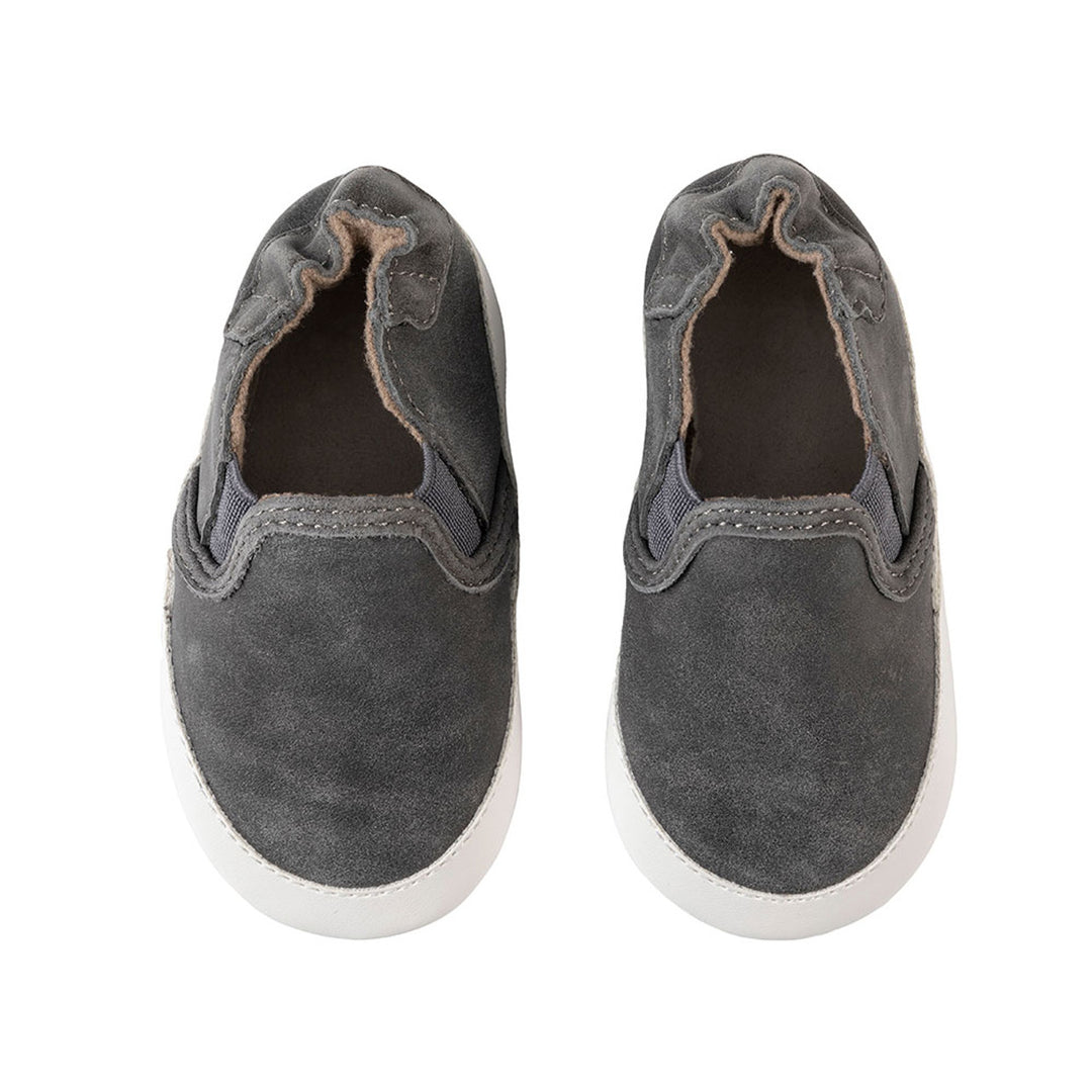 Robeez Liam Soft Soles Color: Charcoal Grey 