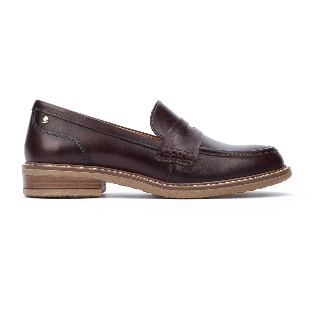 Women's Pikolinos Aldaya Loafers Color: Caoba 2