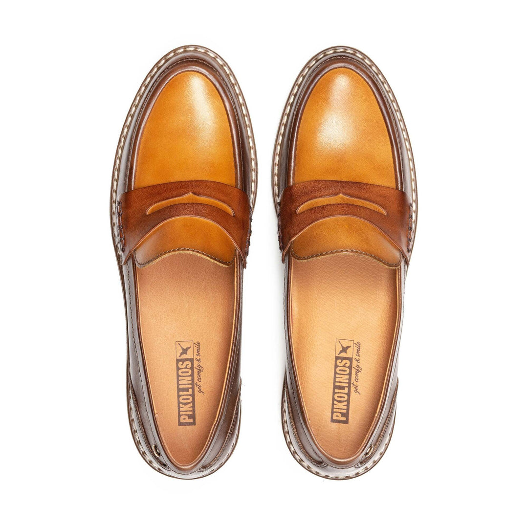 Women's Pikolinos Aldaya Loafers Color: Topo 3