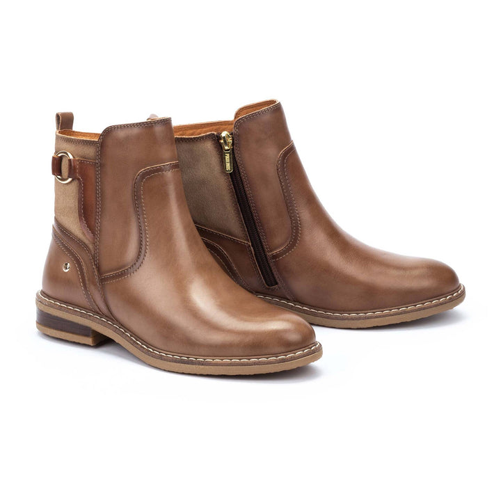 Women's Pikolinos Aldaya Classic High Ankle Boots Color: Siena