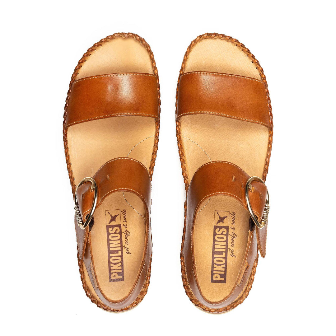 Women's Pikolinos Marina Platform Sandals Color: Brandy  6