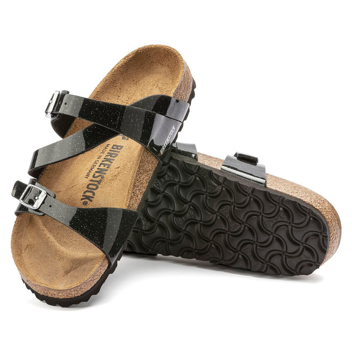 Women's Birkenstock Salina Birko-Flor Color: Magic Galaxy Black 1