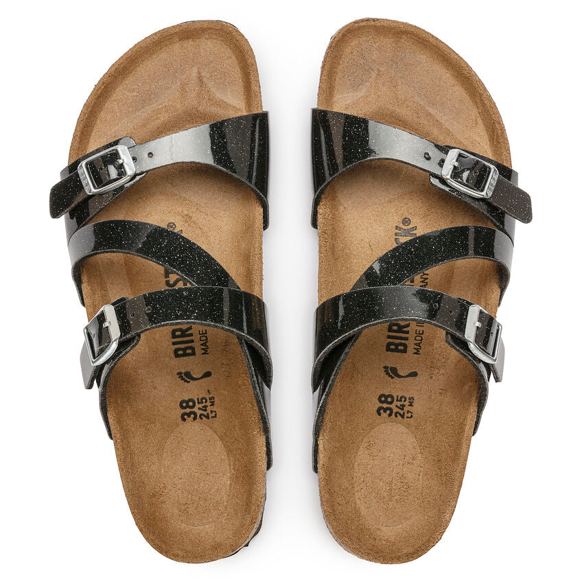 Women's Birkenstock Salina Birko-Flor Color: Magic Galaxy Black 3