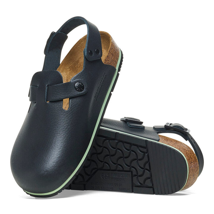 Birkenstock Tokio Pro Leather Color: Black 1