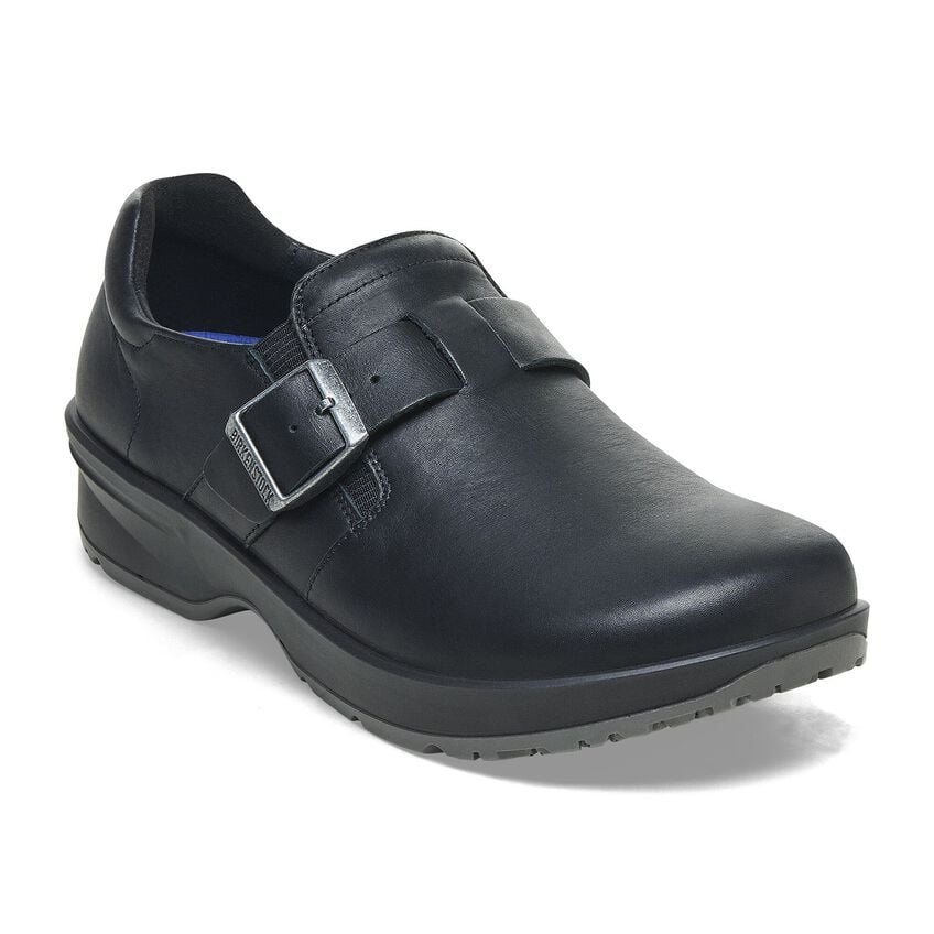 Women's Birkenstock Caris Pro Leather Color: Black  1