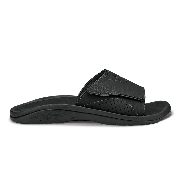 Men's Olukai Nalu Slide Color: Black  1