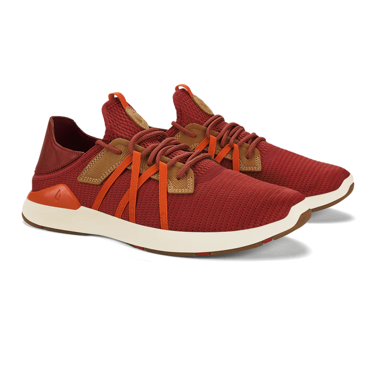 Men's Olukai Mio Li Color: Dark Rust/Flame 5