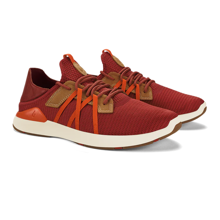 Men's Olukai Mio Li Color: Dark Rust/Flame 5