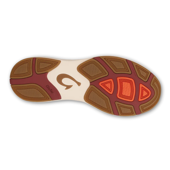 Men's Olukai Mio Li Color: Dark Rust/Flame 3