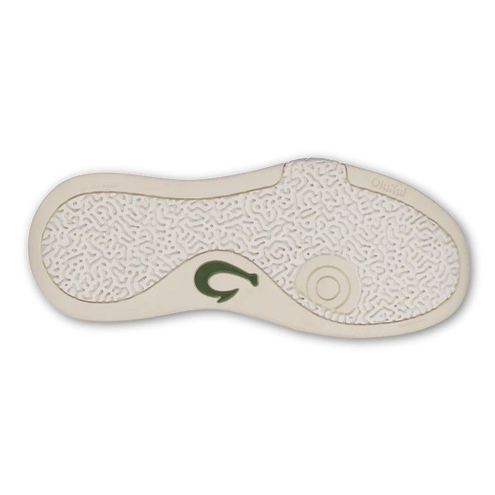 Men's Olukai Anau Color: Bright White / Leaf  3