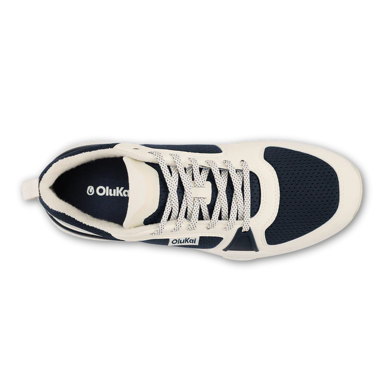 Men's Olukai Anau Color: Mood Indigo / Bright White  4