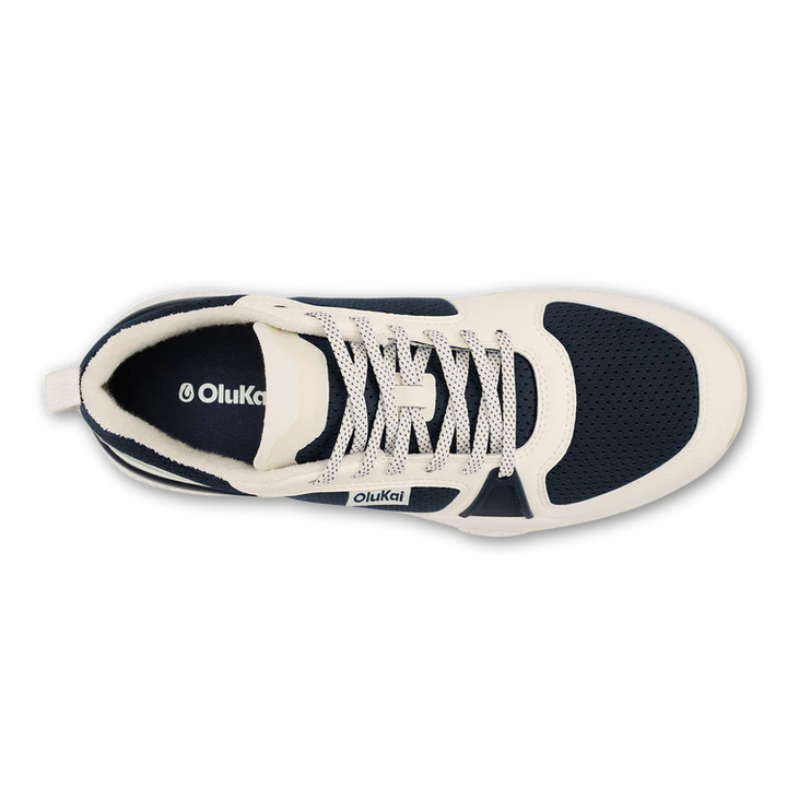 Men's Olukai Anau Color: Mood Indigo / Bright White  4