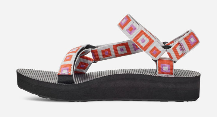 Women's Teva Midform Universal Color: Retro Squares Explore  6