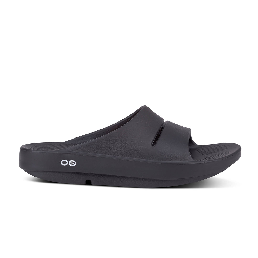 Unisex Oofos OOahh Slide Color: Black