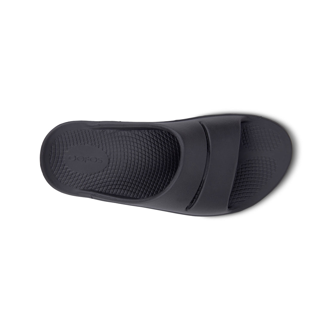 Unisex Oofos OOahh Slide Color: Black