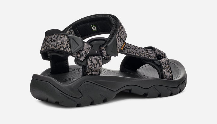 Men's Teva Terra FI 5 Universal Hiking Sandal Color: Magma Black/ Grey  5