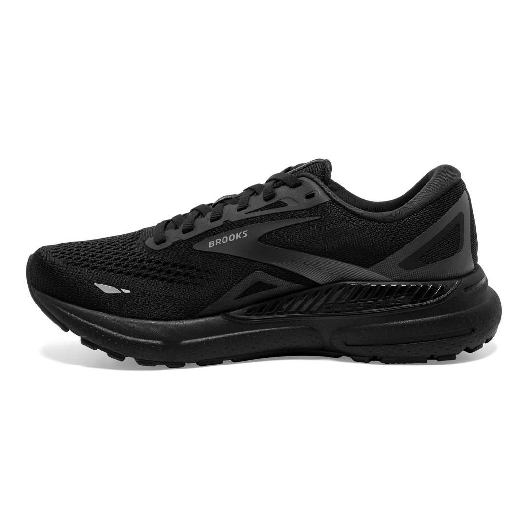 Men's Brooks Adrenaline GTS 23 Color: Black / Black / Ebony