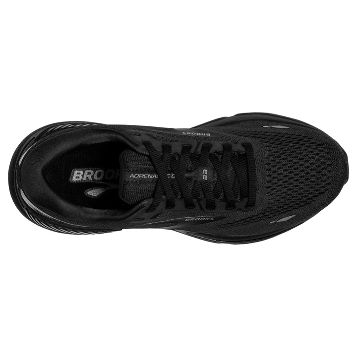 Men's Brooks Adrenaline GTS 23 Color: Black / Black / Ebony