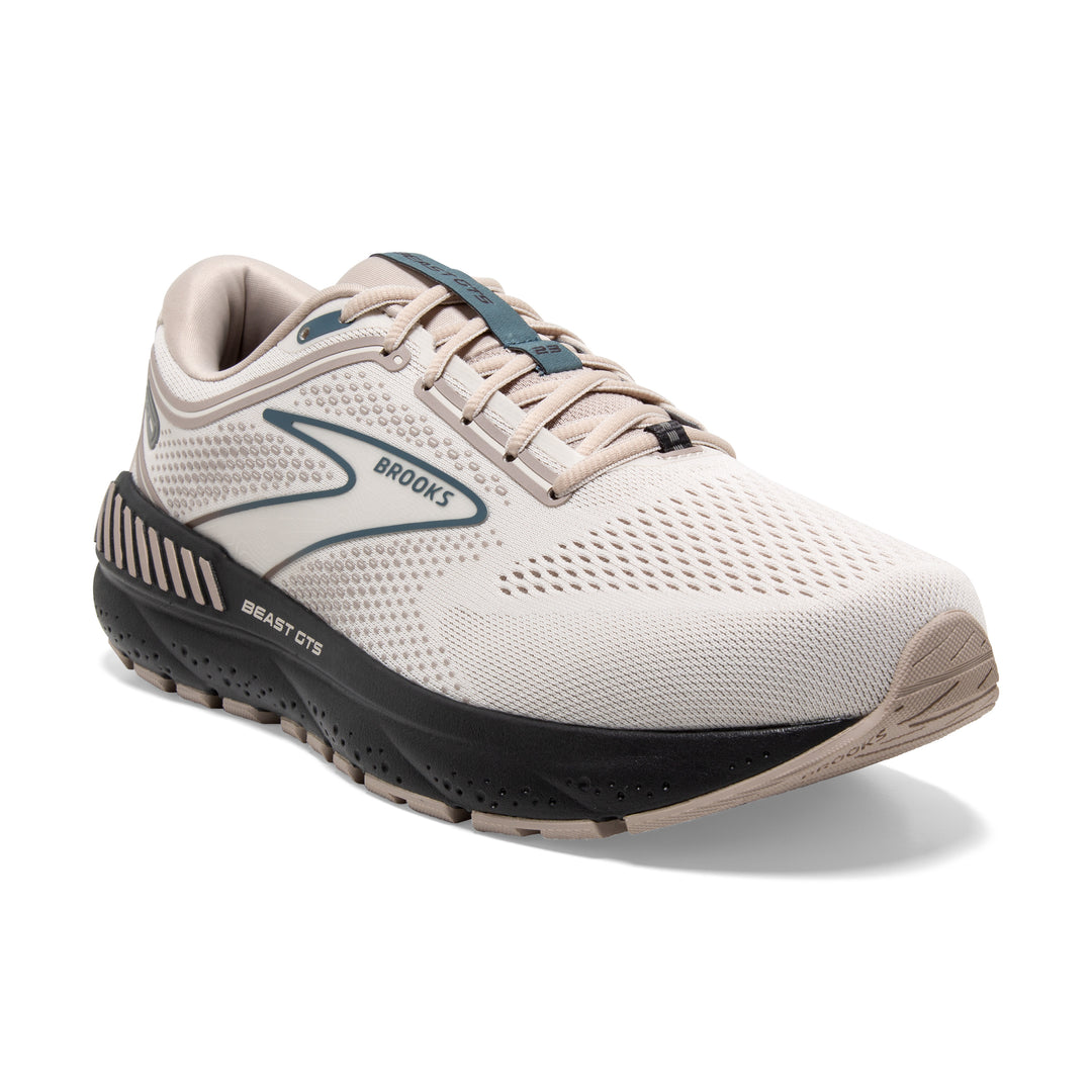 Men's Brooks Beast GTS 23 Color: Chateau Grey/ White / Blue (EXTRA WIDE WIDTH) 1