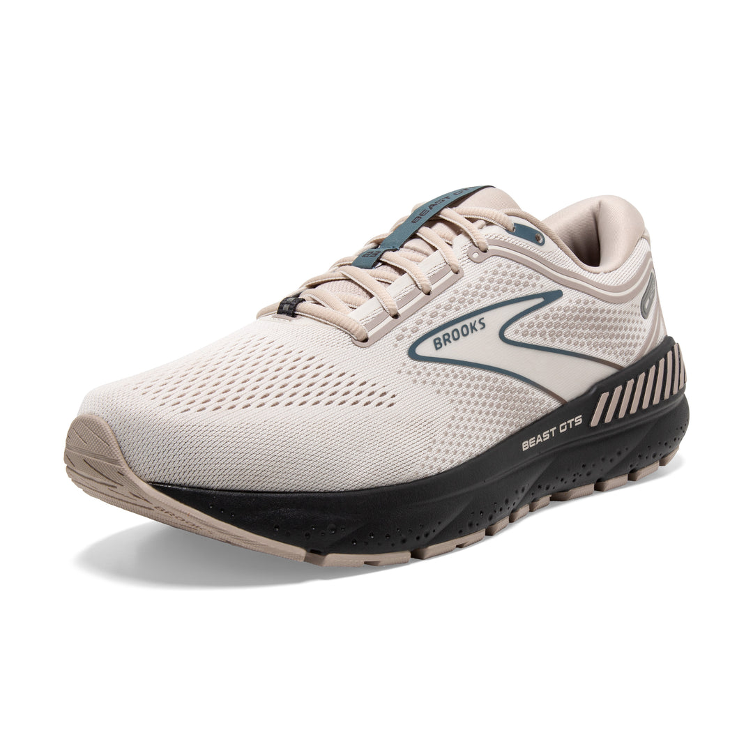 Men's Brooks Beast GTS 23 Color: Chateau Grey/ White / Blue (EXTRA WIDE WIDTH) 7