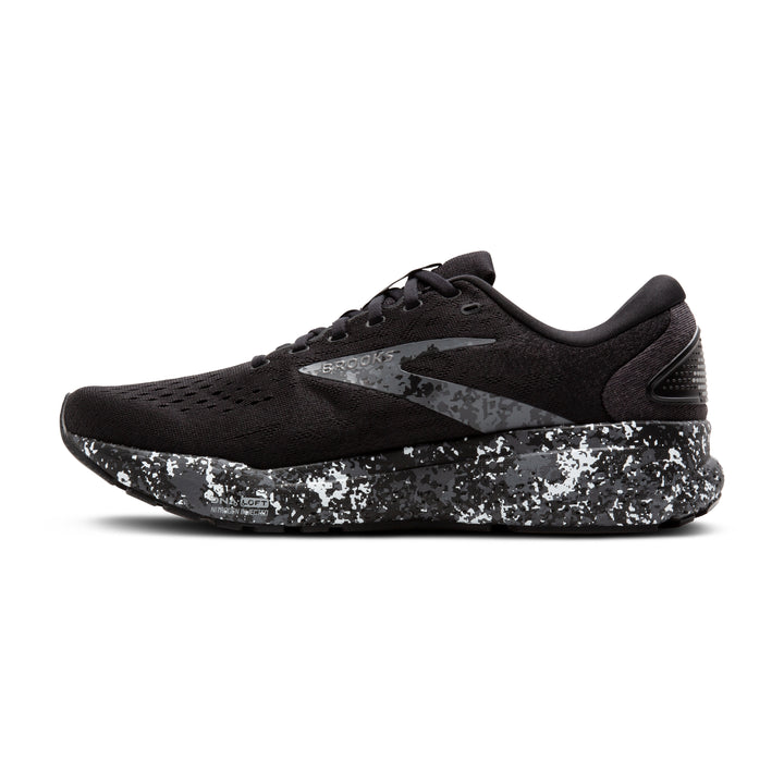 Men's Brooks Ghost 16 Color: Black / Iron / Lava 7