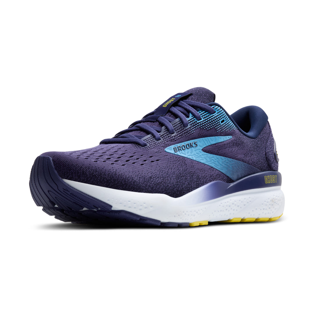 Men's Brooks Ghost 16 Color: Blue / Blue / Yellow 6