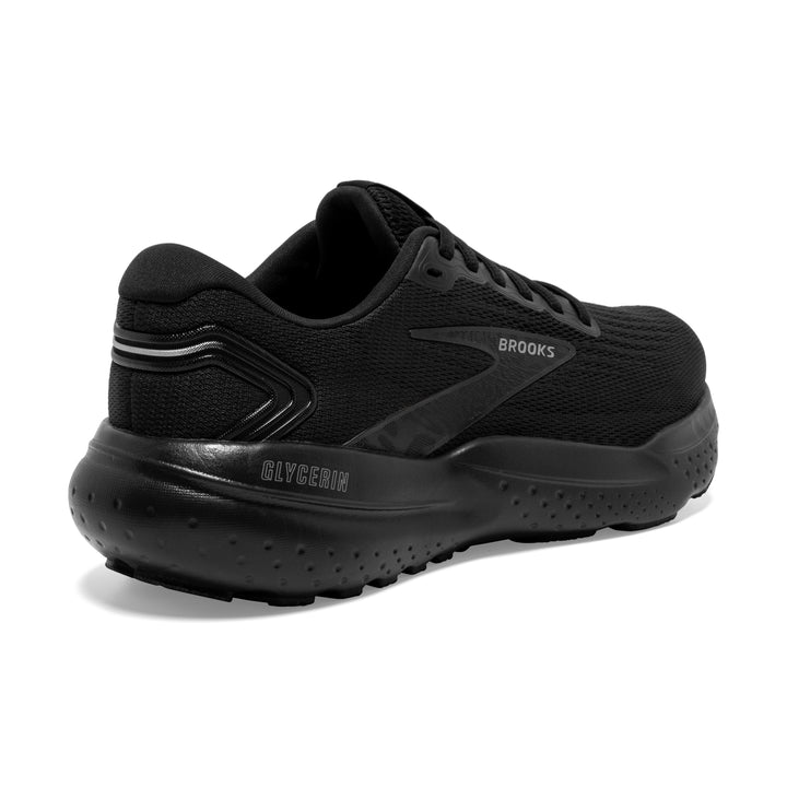 Men's Brooks Glycerin 21 Color: Black/Black/Ebony 3