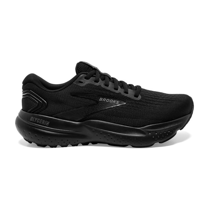 Men's Brooks Glycerin 21 Color: Black/Black/Ebony 2