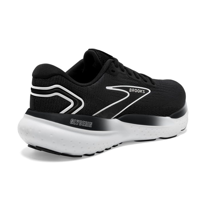 Men's Brooks Glycerin 21 Color: Black/Grey/White 6