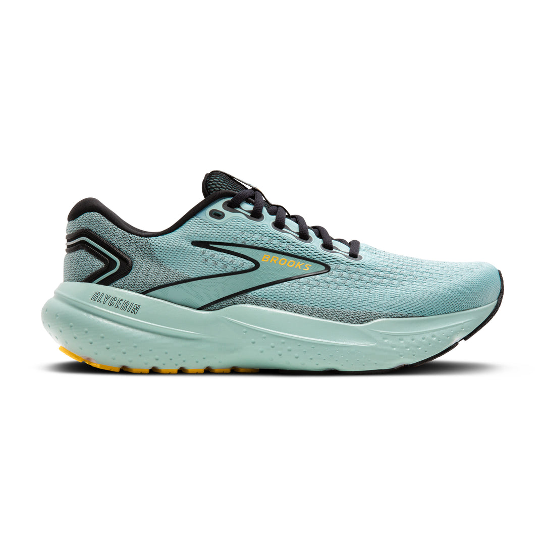 Men's Brooks Glycerin 21 Color: Cloud/Black/Gold 2