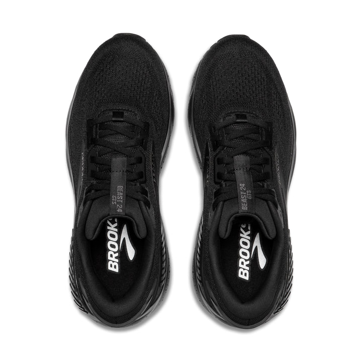 Men's Brooks Beast GTS 24 Color: Black/Black/Ebony 5