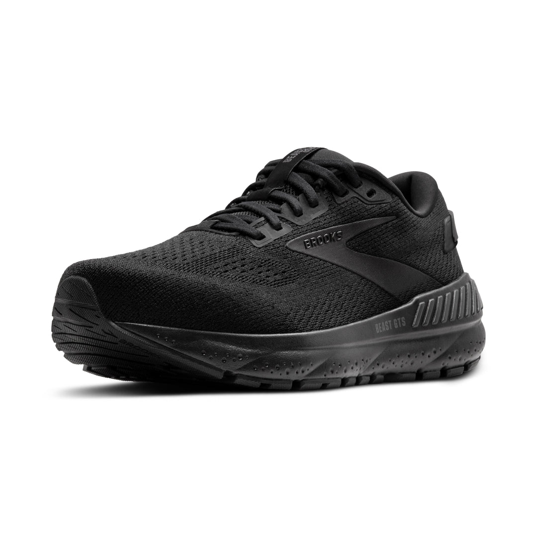 Men's Brooks Beast GTS 24 Color: Black/Black/Ebony 7