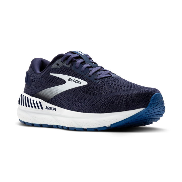 Men's Brooks Beast GTS 24 Color: Peacoat / Navy / White 1