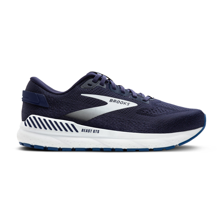 Men's Brooks Beast GTS 24 Color: Peacoat / Navy / White 2