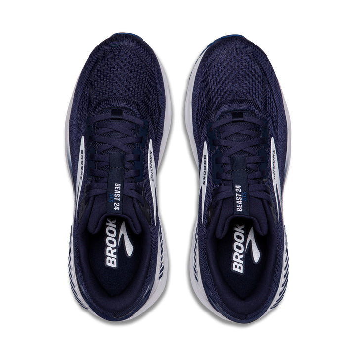 Men's Brooks Beast GTS 24 Color: Peacoat / Navy / White 5